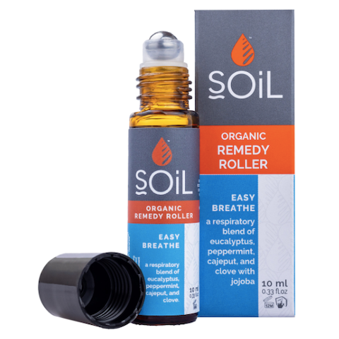 SOiL Organic Easy Breath Remedy Roller: 10ml