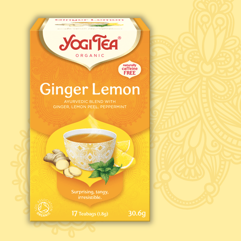 Yogi Tea - Organic Ginger Lemon 17tb