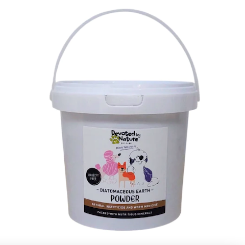 Diatomaceous Earth Powder For Pets (350g) | Devoted By Nature