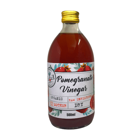 Ecoce Organic Raw Pomegranate Cider Vinegar 500ml