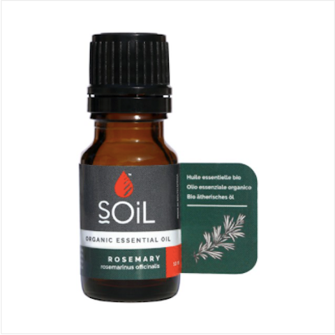 SOiL Organic Rosemary (Rosemarinus Officinalis) Essential Oil - 10ml