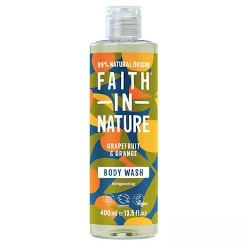 Faith-In-Nature Grapefruit & Orange Energising Body Wash 400ml