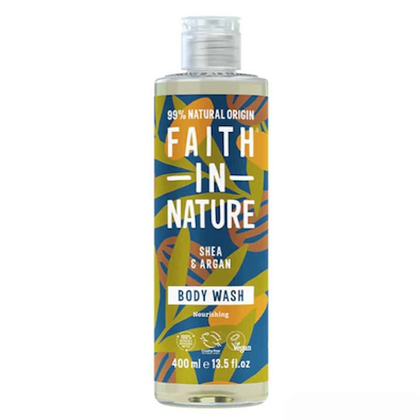 Faith-In-Nature Shea & Argan Nourishing Body Wash 400ml