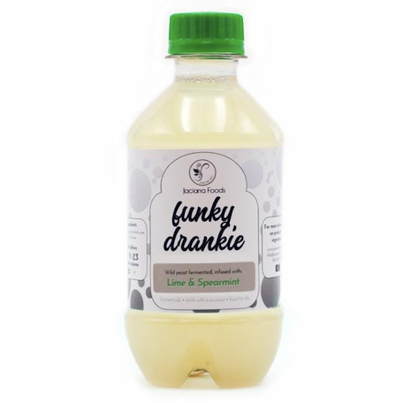 Jaciana Foods NEW! Funkie Drankie - Lime & Spearmint 330ml