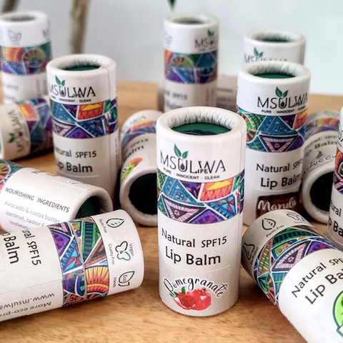 Msulwa Life's (Natural, Vegan, Eco)  Lip Balm -7g