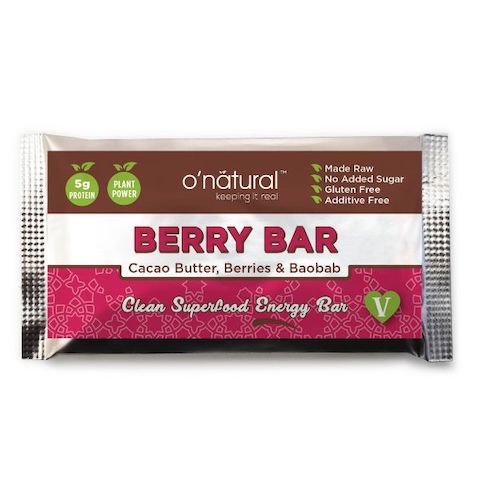 O’natural – Berry Bar 40g