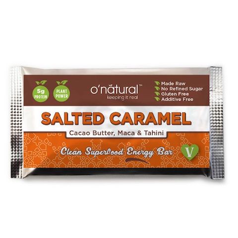 O’natural – Salted Caramel Bar 40g