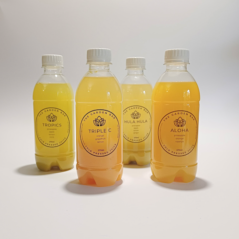 The Garden Bar - Cold Pressed Fruit Based Juices 370ml