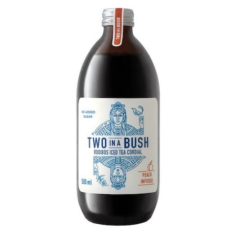 Two in a Bush Peach Rooibos Cordial 500ml