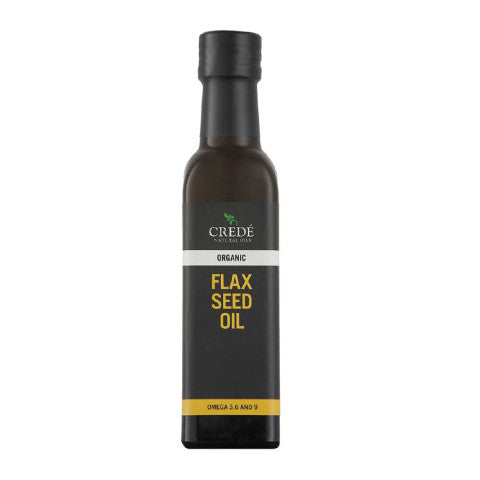 Crede Organic Flaxseed Oil: 250ml & 500ml
