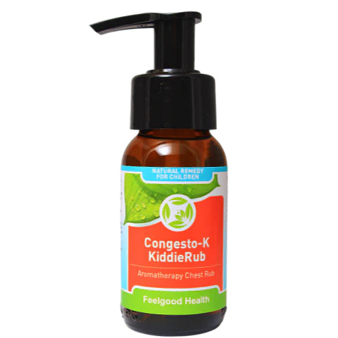 Feelgood Health Congesto-K Kiddie Rub - With essential oils to open the chest naturally