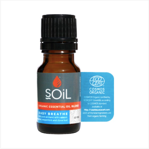 SOiL Organic EASY BREATHE blend Essential Oil - 10ml