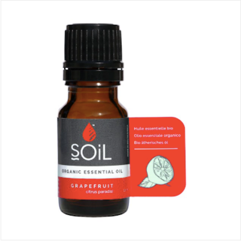 SOiL Organic Grapefruit Essential Oil (Citurs Paradisi) 10ml