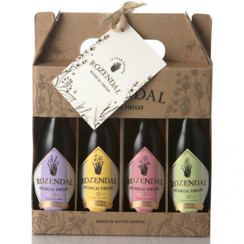 Rozendal Botanical Vinegar Gift Pack - 4 x 50ml